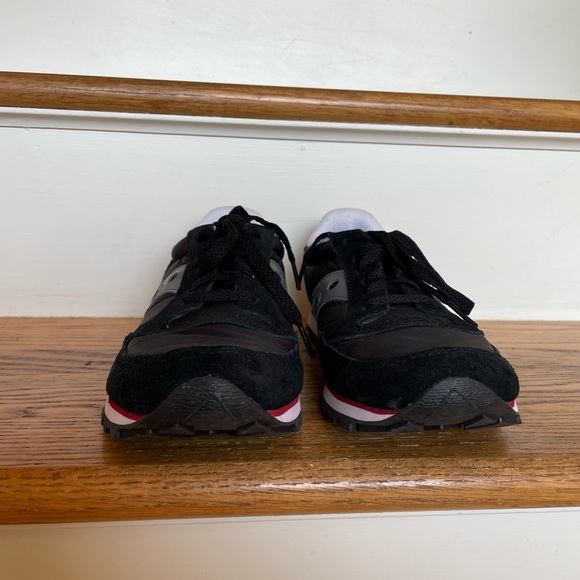 Saucony Women Jazz Original 1866-7 Black Red Running Shoes Sneakers Size 8.5 New - Picture 6 of 9